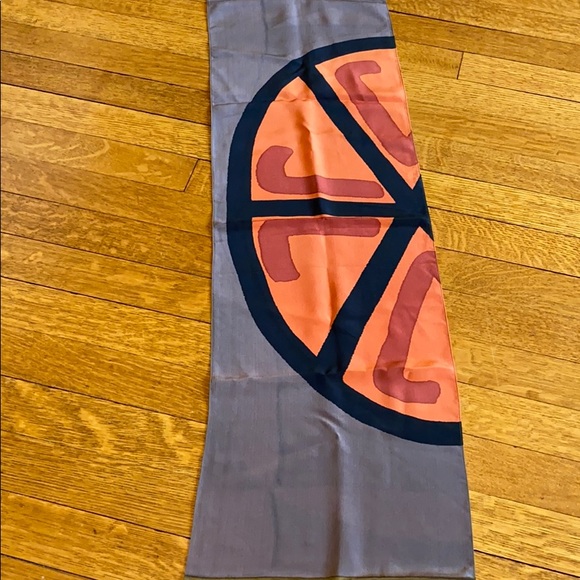 NWT Moss Silk Scarf - Picture 2 of 7